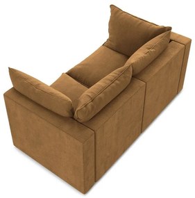 Terrakotta színű kanapé 180 cm Manao – Makamii