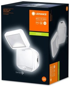 Ledvance - LED Kültéri fali lámpa érzékelővel BATTERY LED/4W/4xD IP54