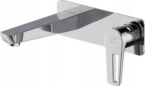 Mille egykaros mosdócsaptelep, szerelőtesttel, fogantyúval