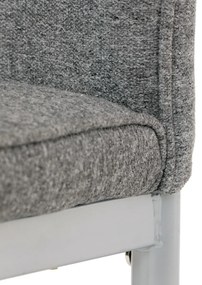 DCL-379 GREY2 étkezőszék szett, 4 db