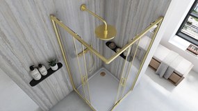 Zuhanykabin Rea City 90x90 Brush Gold