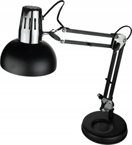 Éjszakai rajzlámpa Irodai világítás fekete Asztali lámpa Nilsen