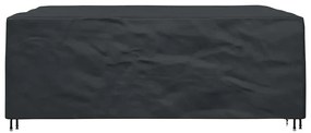Kültéri bútorhuzat Fekete 300 x 250 x 100 cm 600D