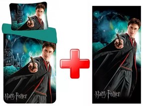 Harry Potter ágyneműhuzat és törölköző szett varázsló