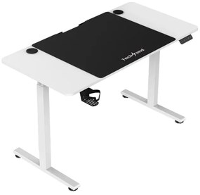 Techsend computer desk, elektromos állítható magasságú íróasztal EL-LV1260/PEL1260 White