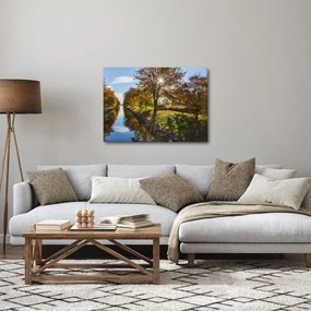 Vízi csatorna képe (70x50 cm)