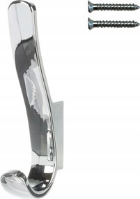 Fali törölközőtartó fürdőszobába, láthatatlan rögzítéssel Króm