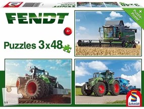 Schmidt Puzzle Fendt traktorok, 144 részes