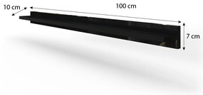 Salas E7 Basic polc Fekete N