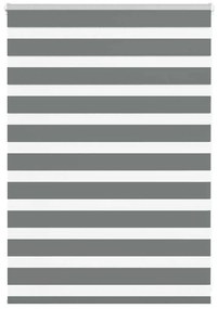 zebrafüggönnyel sötét szürke szövetszélesség 100,9cm poliészter