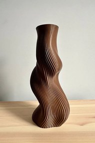 Decorative Wave bioplasztik váza, 23 cm