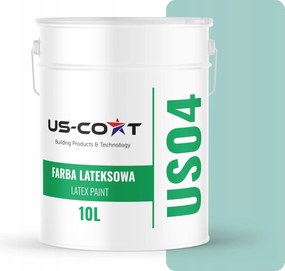 Latex Falfesték Menta Színű H1553 10L Mély Matt Mennyezeti Falfesték