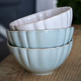 Alentejo türkiz agyagkerámia tálka, ⌀ 16 cm - Costa Nova