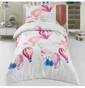 EMI Ballons gyermek ágyneműhuzat 140x200 és 70x90 cm, A standard egyszemélyes ágy szett tartalma: 1x 140x200 + 1x 70x90