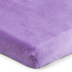 4Home mikroflanel lepedő világoslila, 90 x 200 cm