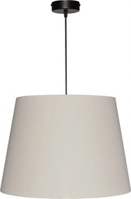 Függő lámpa túlnyúló csillár E27 Bézs Lámpabúra Kúp 34x44 h29 Mirano