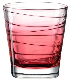 LEONARDO VARIO pohár üdítős-vizes 170ml, piros