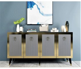 Bare Anthracite and Gold szekrény