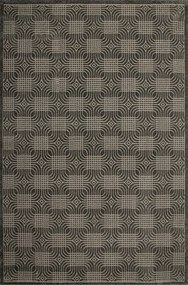 Szürke Grafit Szőnyeg Modern Kétszintes Teno Szobába 120x170 cm