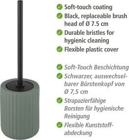 Belluno zöld kerámia wc-kefe - Wenko