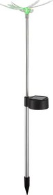 Globo 33949-4 Solar leszúrható színváltós műanyag pillangó, IP44, akkumullátorral: 40mAh 1,2 V, HxSZxM:60x70x420mm, tartozék: 1xLED 0,06W 3V, 4db/szett