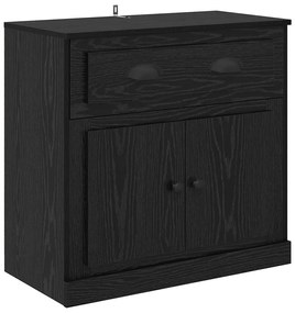 Magasfiú fiókkal Fekete tölgy 70 x 35,5 x 67,5 cm Faanyag