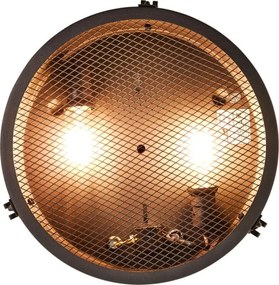 Brilliant - Mennyezeti lámpatest ZOIS, 2x E27 (max. 28 W), 230 V, Ø 34 cm