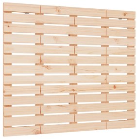 tömör fenyőfa fali fejtámla 126 x 3 x 91,5 cm