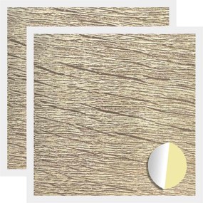 vidaXL Öntapadó csavar borító 2 pcs Sonoma tölgy Ø 20 x 0,5 mm