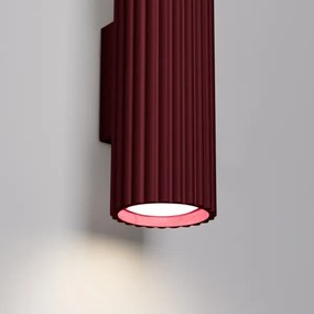 Brilagi - LED fali lámpa CRESTO 2xGU10/10W/230V 20 cm bordó