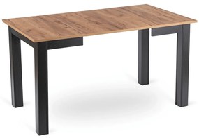 Bővíthető Étkezőasztal TölgyŰ/Fekete Színben. BEN 80-200 cm