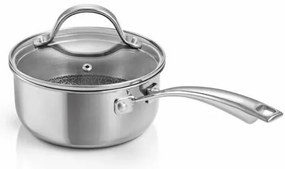 Tescoma SteelCRAFT nyeles edény fedővel, 16 cm átmérő, 1,5 l, 1,5 l