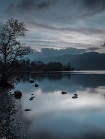 Poszter 30x40cm Csendes tó alkonyatkor, Assaf Frank
