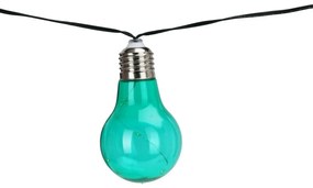 ProGarden napelemes izzólánc színes, 2 m , 10 x 5 LED izzók