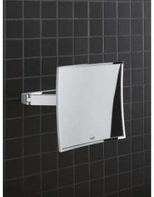 GROHE 40808000 - Kozmetikai tükör SELECTION CUBE 22,3 × 22,3 cm fényes króm