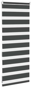 zebrafüggönnyel fekete szövetszélesség 60,9 cm poliészter