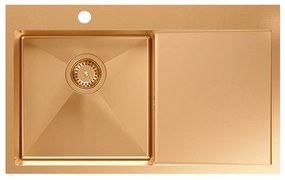Acél mosogatótálca RUSSEL 111 Copper
