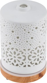Aroma diffúzor/párásító, fehér/natúr, AMAYA