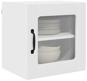 Fali konyhaszekrény 2 pcs Fehér 40 x 31 x 40 cm Faanyag