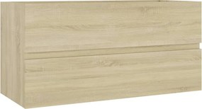 vidaXL sonoma tölgy színű szerelt fa mosdószekrény 90 x 38,5 x 45 cm