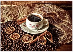 Poszterek 100x70 Kávéscsésze vaníliával