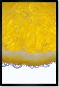 Poszterek keretben 40x60 Citrom a vízben