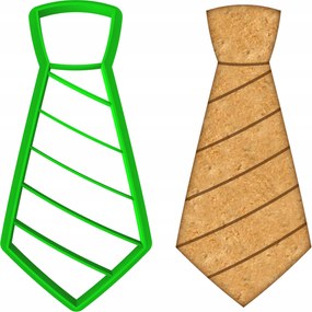 Mézeskalács lyukasztó Nagymama És Nagypapa Napjára Nyakkendő 10cm