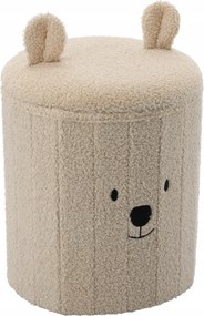 Összecsukható puff tárolóval 28 x 28 x 34 cm