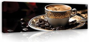 Vászonkép Kávéscsésze Konyha Modern Vászon Konyha Fal 145x45