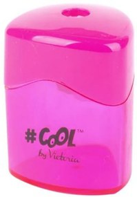 Hegyező, egylyukú, tartályos, COOL BY VICTORIA, vegyes színek (ISVHC1)