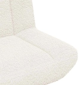 Forgószék Krém 63 x 75 x 76 cm Báránybőr