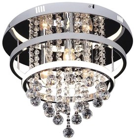 Rabalux Rabalux 2237 - PALLAS kristály mennyezeti lámpa LED/32W/230V + 3xE14/40W RL2237