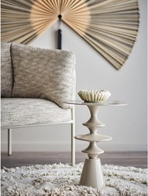 Alumínium kerek tárolóasztal ø 35,5 cm Samio – Bloomingville