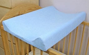 Baby Nellys Jersey huzat pelenkázó alátéthez, 60cm x 80cm - kék